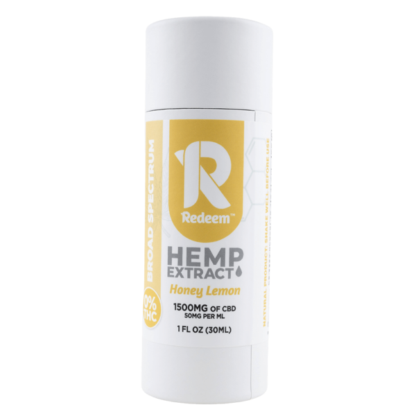 Broad Spectrum Honey Lemon 1500mg Tube