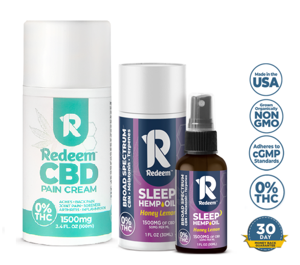 CBD Pain Cream & CBD Spray Bundle