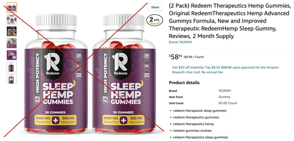 redeem products