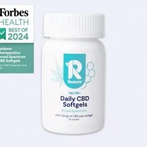 Broad Spectrum CBD Softgels - Best of Forbes 2024