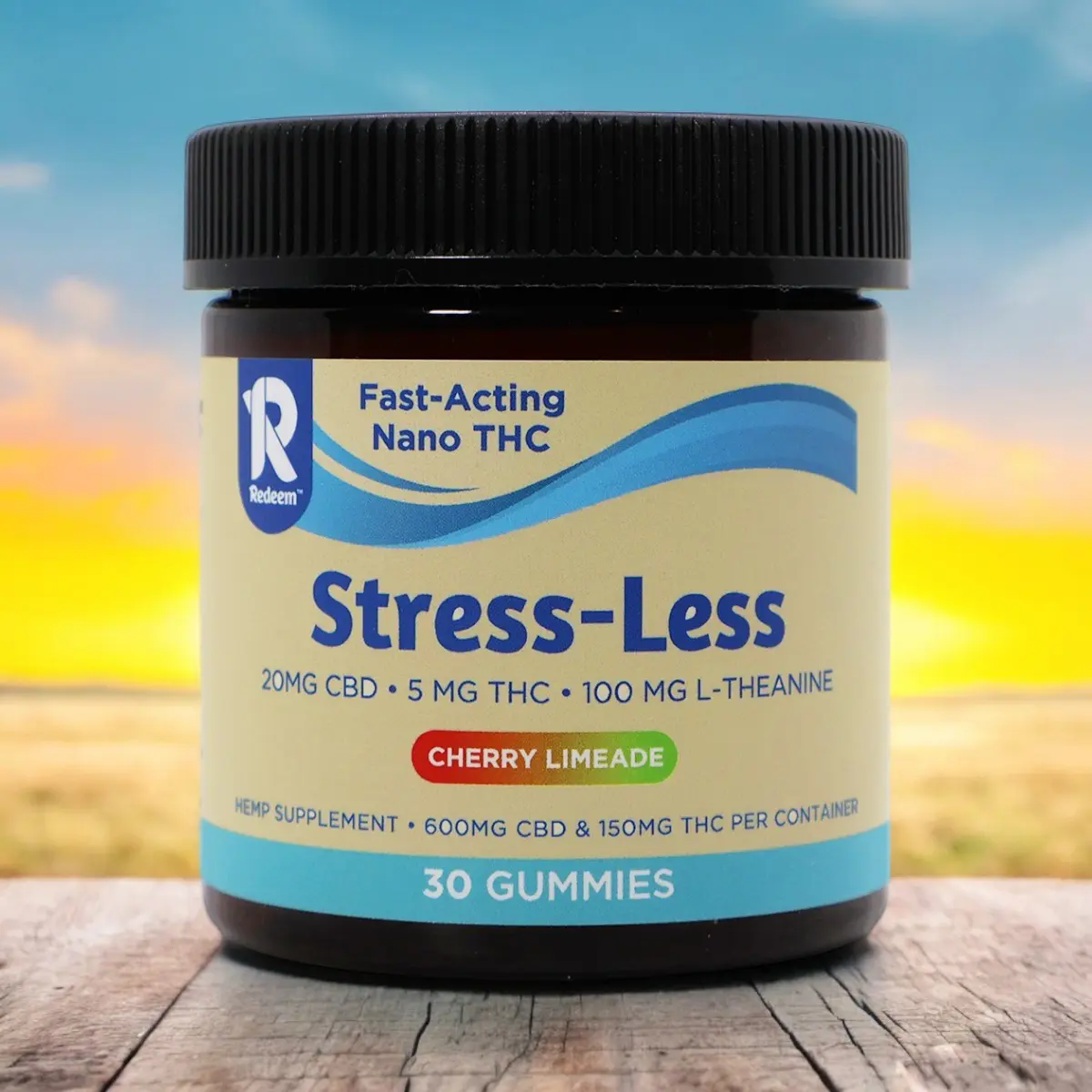 Stress-Less Gummies bottle Stress-Less Gummies bottle