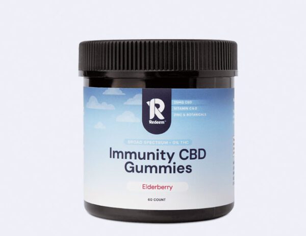 Elderberry Gummies - CBD + Vitamins, Zinc, and Botanicals