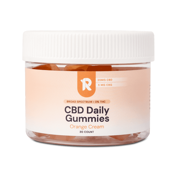 25mg CBD Gummies - Orange Cream
