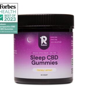CBD Sleep Gummies white bg